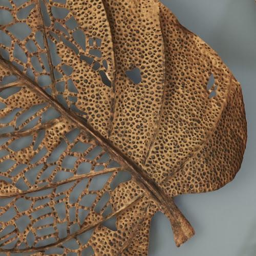 Phillips Birch Leaf Wall Art Copper LG