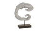 Phillips Collection Creature Sculpture On Stand Gray Stone Tabletop