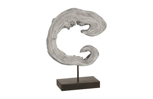 Phillips Creature Sculpture on Stand Gray Stone