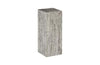 Phillips Collection Prism Pedestal Medium Gray Stone Accent