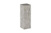 Phillips Collection Prism Pedestal Large Gray Stone Accent