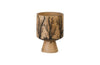 Phillips Collection Lightning Mango Wood Cup Shape Vase