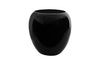 Phillips Collection River Stone , Gel Coat Black Black Side Table