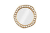 Phillips Collection Pearl , Gold Leaf Round Mirror