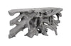 Phillips Collection Beau Cast Root  Table Charcoal Stone Console