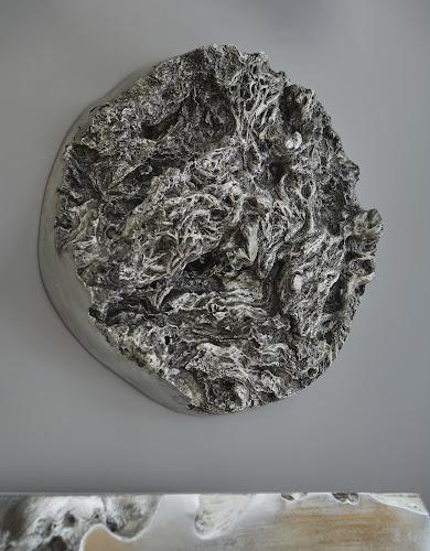 Phillips Cast Root Erupting Wall Sculpture Silver