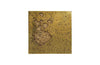 Phillips Collection Splotch Wall Art, Square, Gold Leaf Gold Accent