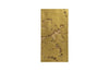 Phillips Collection Splotch Wall Art, Rectangle, Gold Leaf Gold Accent