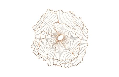 Phillips Poppy Flower Wall Art Copper SM