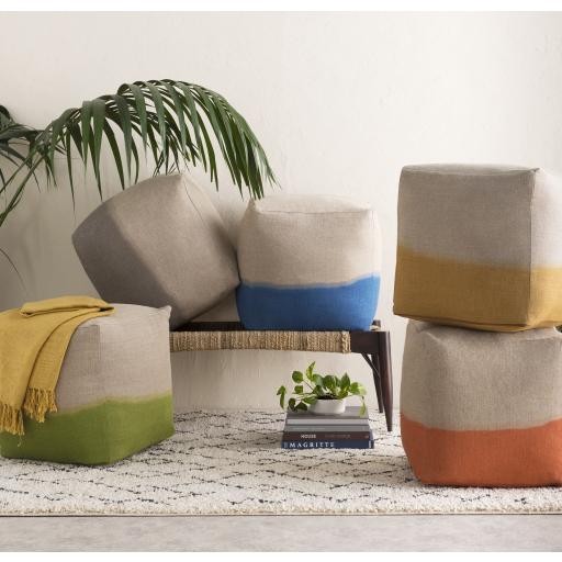 Surya Dip Dyed DDPF-007 Pouf