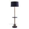 Scalamandre Maison Le Zebre Black Floor Lamp