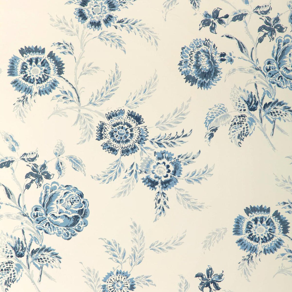 Lee Jofa BOUTIQUE FLORAL WP BLUE Wallpaper