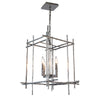 Hubbardton Forge Sterling Tura 4-Light Medium Chandelier