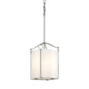 Hubbardton Forge Sterling Opal Glass (Gg) Bow Tall Mini Pendant