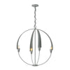 Hubbardton Forge Vintage Platinum Cirque Large Chandelier