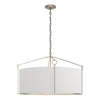 Hubbardton Forge Sterling Natural Anna Shade (Sf) Bow Large Pendant