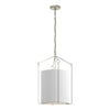 Hubbardton Forge Sterling Natural Anna Shade (Sf) Bow Tall Pendant