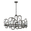 Hubbardton Forge Dark Smoke Crystal Gatsby Chandelier