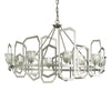 Hubbardton Forge Vintage Platinum Crystal Gatsby Chandelier