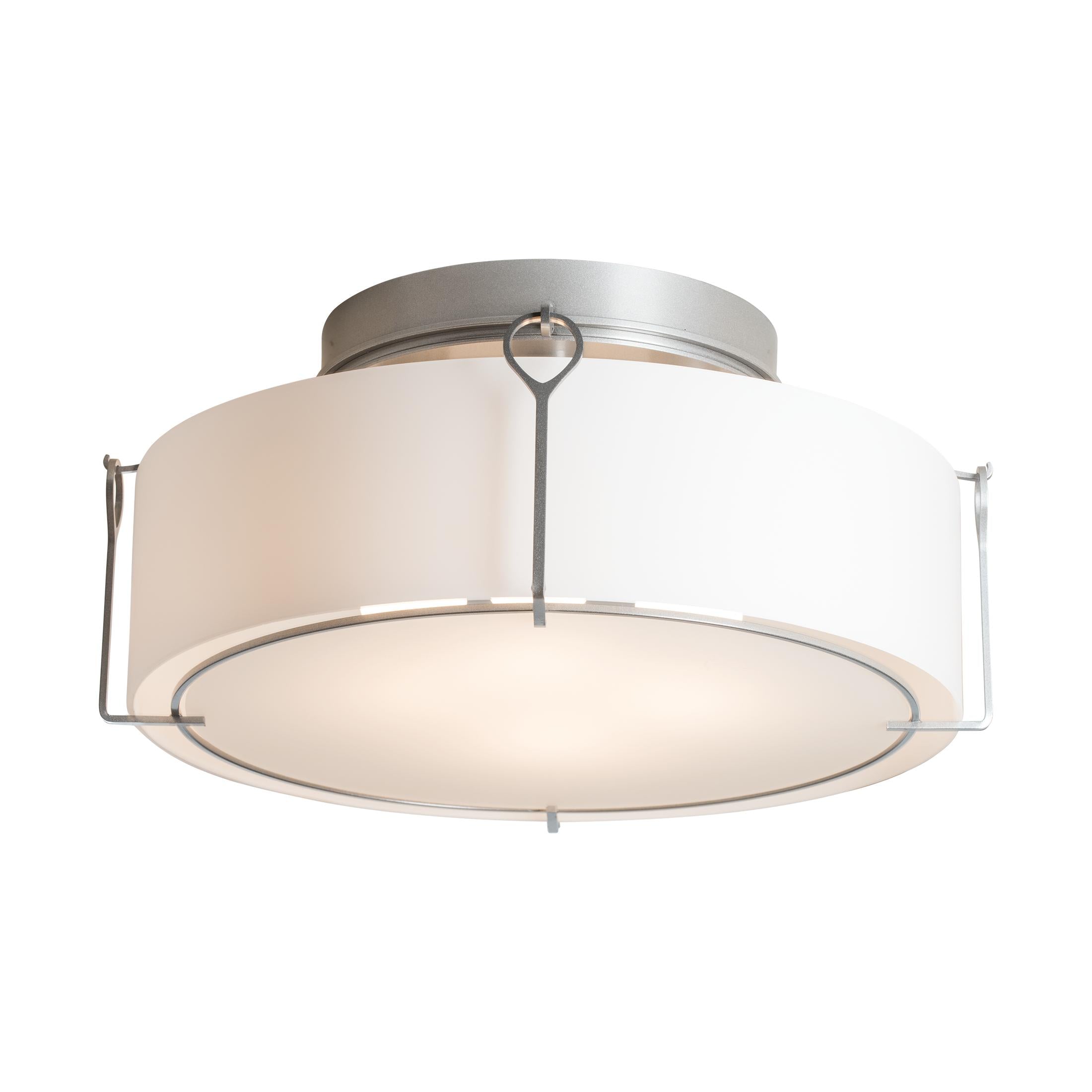 Bow Large Semi-Flush - Hubbardton Forge