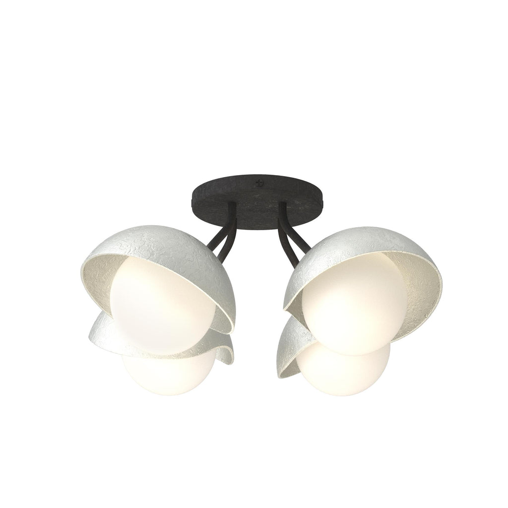 Hubbardton Forge Brooklyn 4-Light Single Shade Semi-Flush