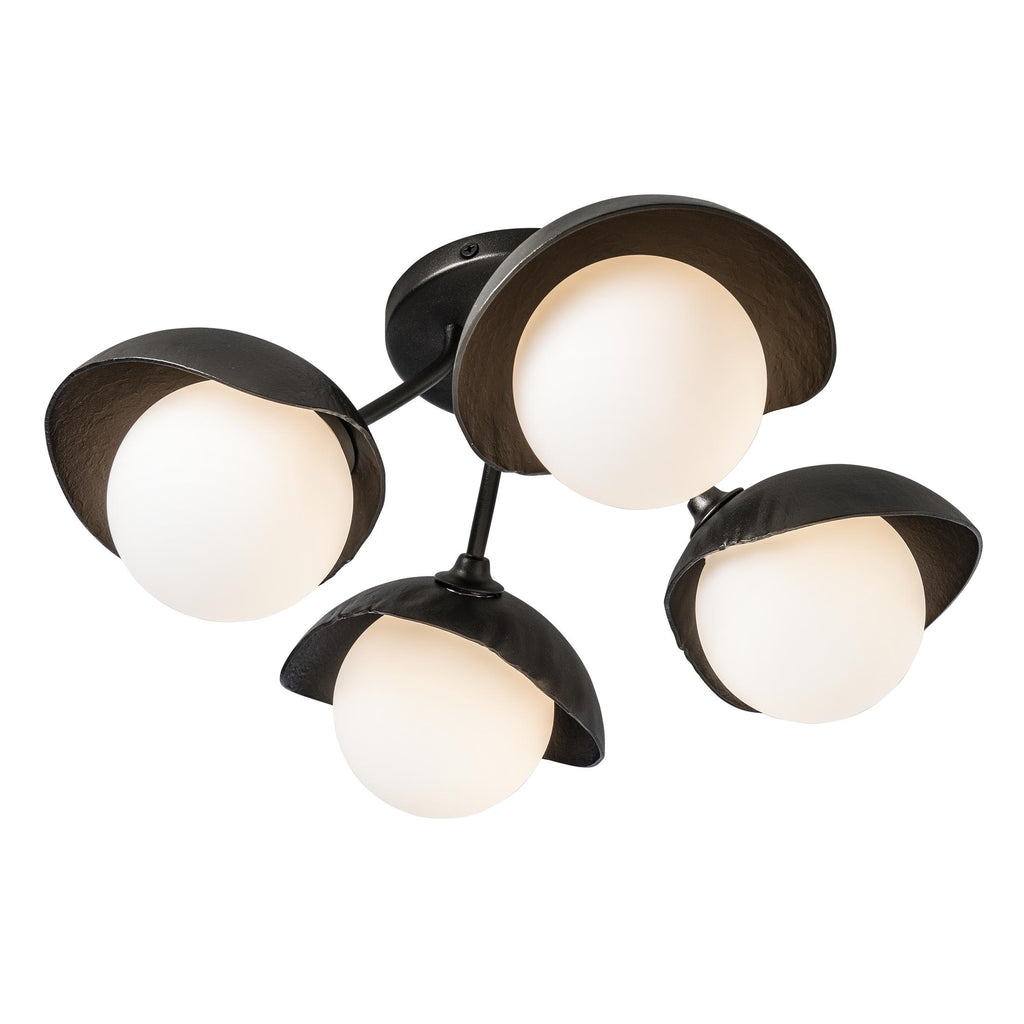 Hubbardton Forge Brooklyn 4-Light Single Shade Semi-Flush