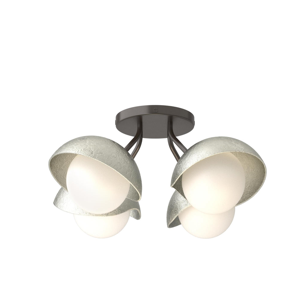 Hubbardton Forge Brooklyn 4-Light Single Shade Semi-Flush