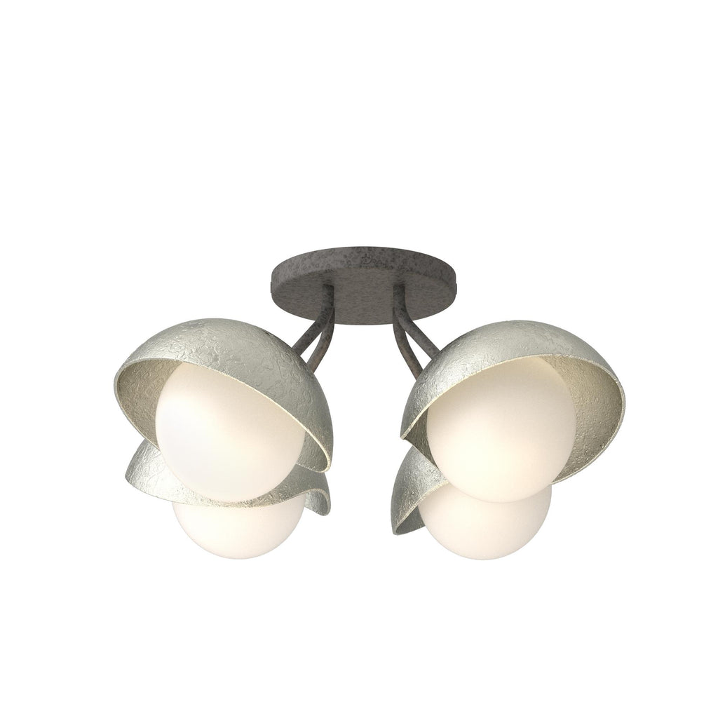 Hubbardton Forge Brooklyn 4-Light Single Shade Semi-Flush