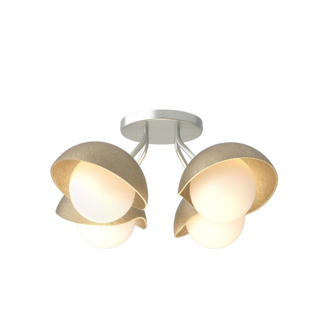 Hubbardton Forge Brooklyn 4-Light Single Shade Semi-Flush