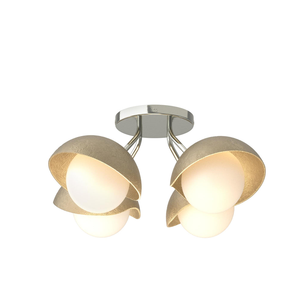 Hubbardton Forge Brooklyn 4-Light Single Shade Semi-Flush