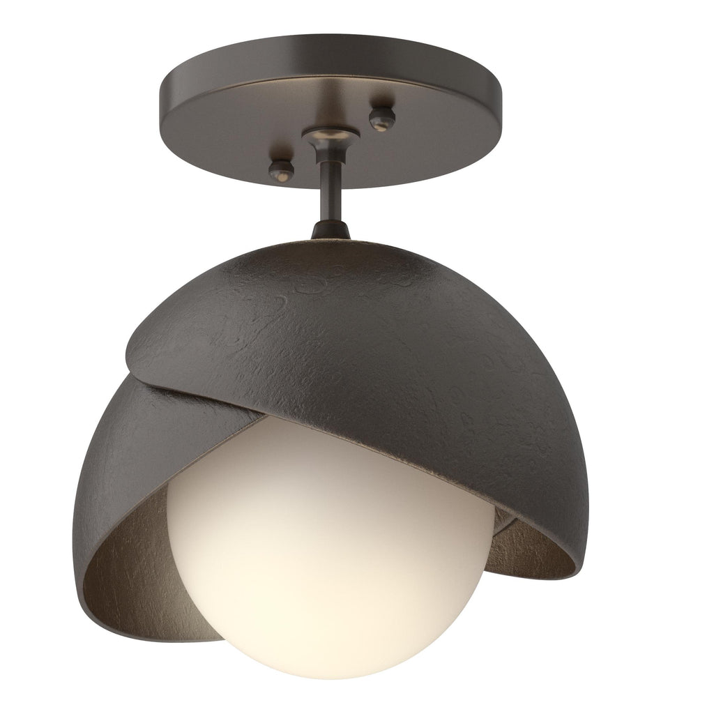 Hubbardton Forge Brooklyn 1-Light Double Shade Semi-Flush