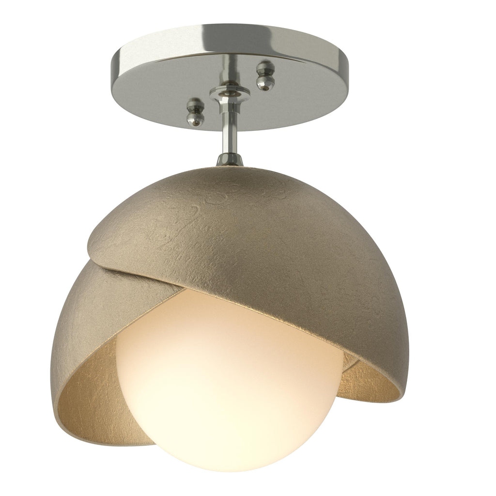 Hubbardton Forge Brooklyn 1-Light Double Shade Semi-Flush