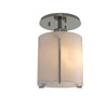 Hubbardton Forge Sterling Opal Glass (Gg) Exos Round Semi-Flush