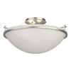 Hubbardton Forge Sterling Opal Glass (Gg) Plain Large Semi-Flush