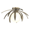 Hubbardton Forge Soft Gold Opal Glass (Gg) Dahlia Semi-Flush