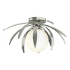 Hubbardton Forge Sterling Opal Glass (Gg) Dahlia Semi-Flush