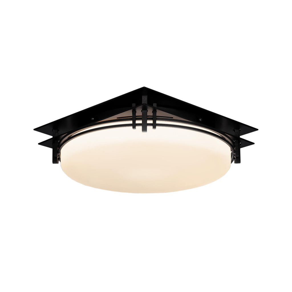 Hubbardton Forge Banded Semi-Flush