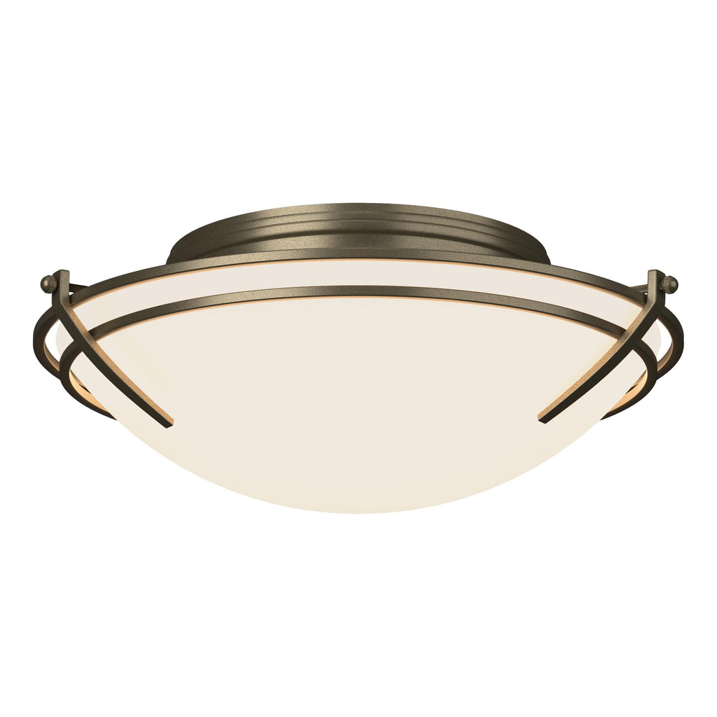 Hubbardton Forge Presidio Tryne Flush Mount