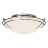 Hubbardton Forge Sterling Opal Glass (Gg) Presidio Tryne Flush Mount