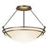 Hubbardton Forge Soft Gold Opal Glass (Gg) Presidio Tryne Semi-Flush