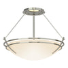 Hubbardton Forge Sterling Opal Glass (Gg) Presidio Tryne Semi-Flush