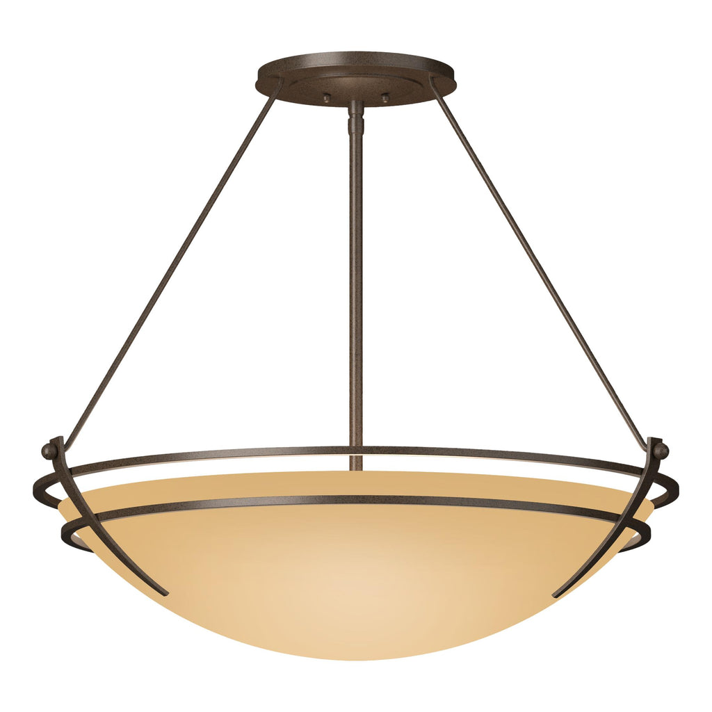 Hubbardton Forge Presidio Tryne Large Semi-Flush