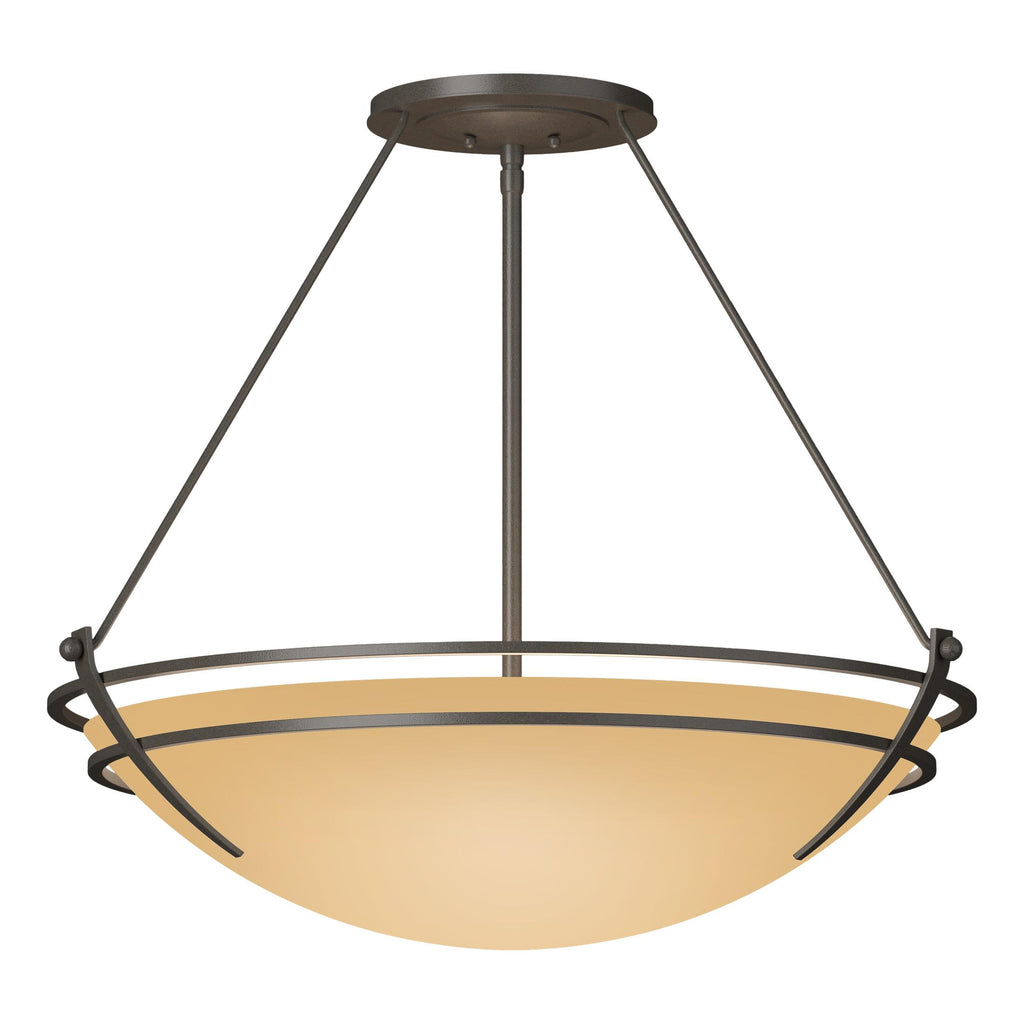 Hubbardton Forge Presidio Tryne Large Semi-Flush