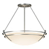 Hubbardton Forge Vintage Platinum Opal Glass (Gg) Presidio Tryne Large Semi-Flush