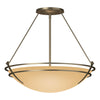 Hubbardton Forge Soft Gold Sand Glass (Ss) Presidio Tryne Large Semi-Flush