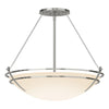 Hubbardton Forge Sterling Opal Glass (Gg) Presidio Tryne Large Semi-Flush