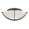 Hubbardton Forge Black Opal Glass (Gg) Compass Flush Mount