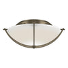 Hubbardton Forge Soft Gold Opal Glass (Gg) Compass Flush Mount