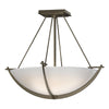 Hubbardton Forge Soft Gold Opal Glass (Gg) Compass Small Semi-Flush