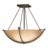 Hubbardton Forge Soft Gold Sand Glass (Ss) Compass Small Semi-Flush